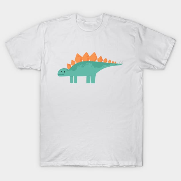 cute Dinosaur back to school T-Shirt by Midoart